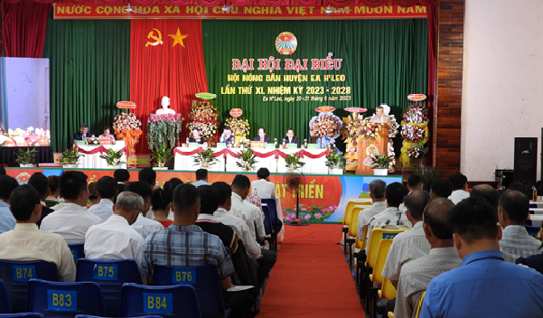 Đại hội đại biểu Hội Nông dân huyện Ea H’Leo lần thứ XI nhiệm kỳ 2023 – 2028
